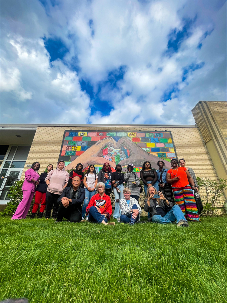 NEW PPS Peoria High student mural Rolling Acres Middle School
