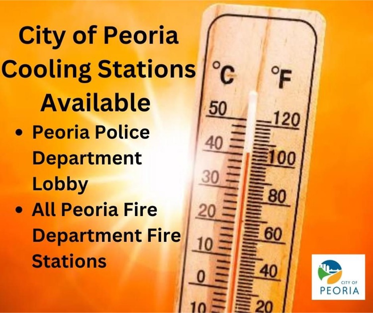 cooling stations in peoria